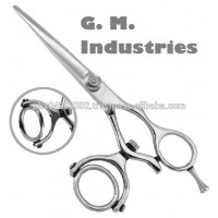 Professional Razor Edged Adjustable Rings Hair Cutting scissors high quality German standard sharp blade 2021