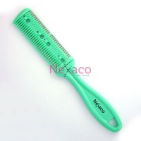 plastic double sided hair razor comb hair styling razor